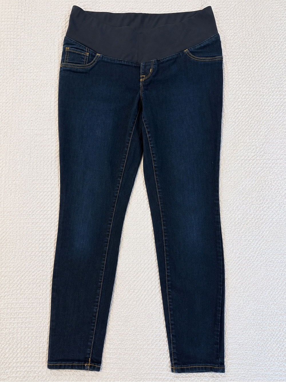 Old Navy Maternity Full Panel Skinny Jeans Dark Wash - Size 8 Regular